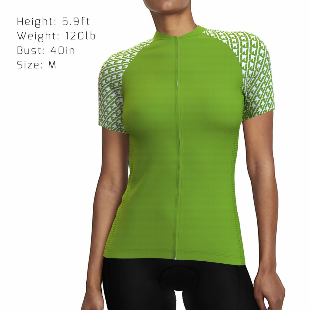 Wulibike-Women-Cycling-Jersey-Parrot-Green-W1036-1