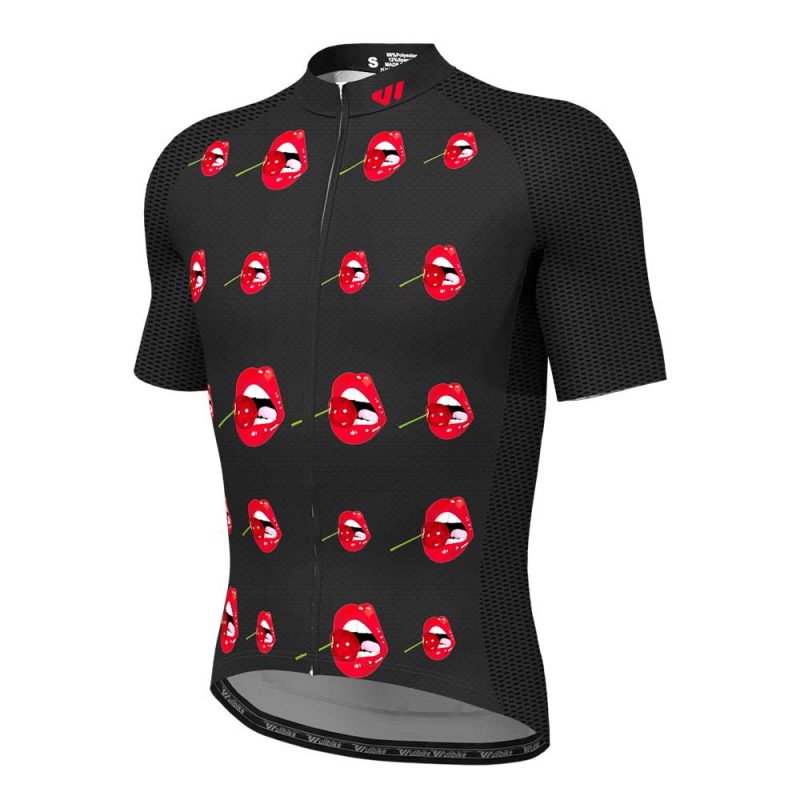 Men Jersey Cherry Mouth Black - Image 3