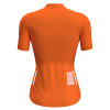wulibike-womens-cycling-jersey-short-sleeve-orange-W1032-back