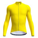 wulibike-mens-cycling-long-sleeve-jersey-M10137-vibrant-yellow-front