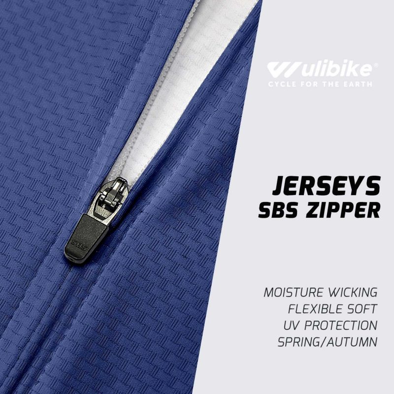 wulibike-bicycle-jerseys-men-long-sleeve-sodalite-blue-M10139-fabric-description