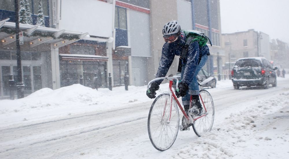 Winter cycling gear