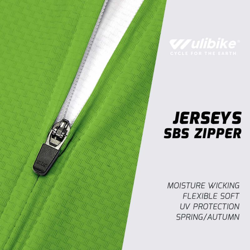 wulibike-long-sleeve-cycling-shirts-for-women-W1042-zipper-description