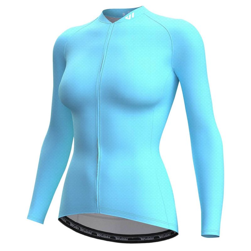 wulibike-women-cycling-long-sleeve-jersey-W1046-side-front