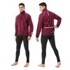 wulibike-burgundy-winter-cycling-jacket-m10120-model show