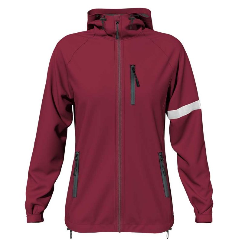 wulibike-womens-cycling-jackets-red-w1047-front