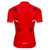 cycling jersey set for men red back