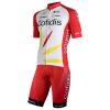 CJ328 cycling kit men cofidis team jerseys front