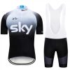 BS019 cycling jersey set sky front