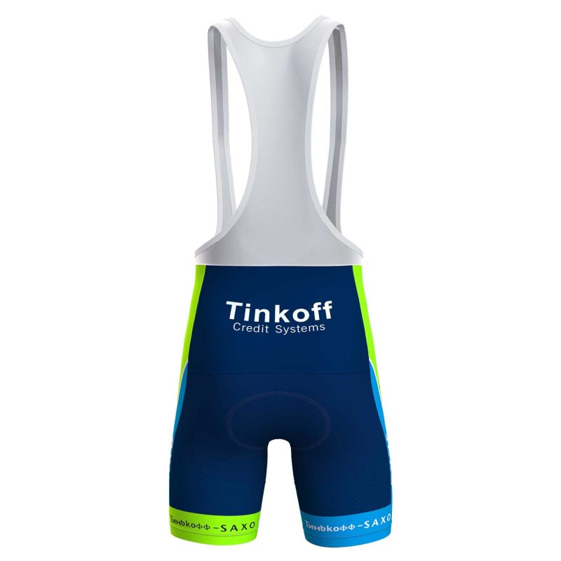 CJ004 cycling men short jersey sets green back