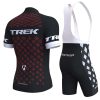 CJ012 cycling jersey set trek back