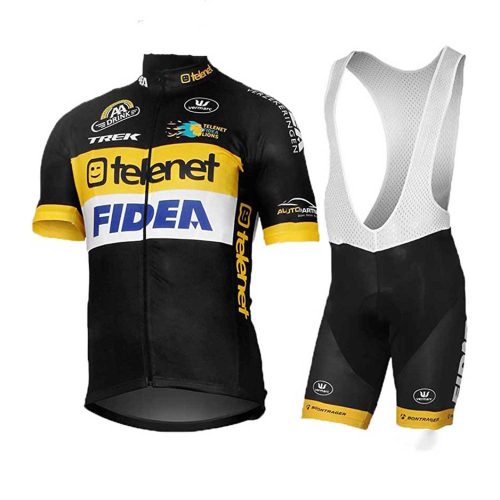 Telenet–Fidea Lions 2017 Cycling Kit Black front