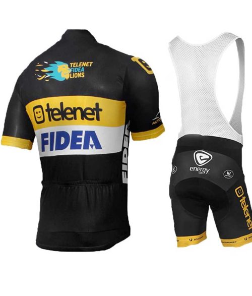 CJ208 cycling jersey kit back