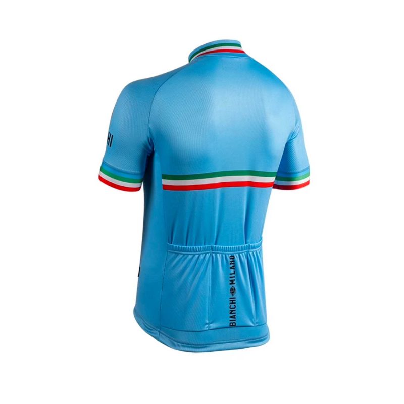 Bianchi Milano Isalle 2021 men cycling jersey back