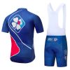 CJ244 FDJ mens cycling professional kit back