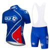 CJ244 FDJ mens cycling professional kit front