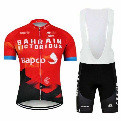 CJ297 cycling jersey kit bahrain front