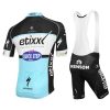 CJW003 Mens cycling kit jersey and bib back