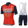 CJW015 Bahrain bicycle kit for men cycling jersey set front