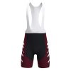 men's cycling shorts jersey set shimano brown red front
