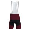 men's cycling shorts jersey set shimano brown red back
