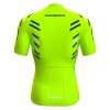 cycling jersey for men green back
