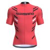 cycling jersey set men pink front