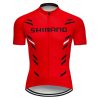 cycling jersey set for men red front