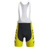 mens cycling shorts set Yellow front