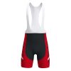 cycling shorts set for men red front