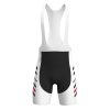 cycling shorts set men white front