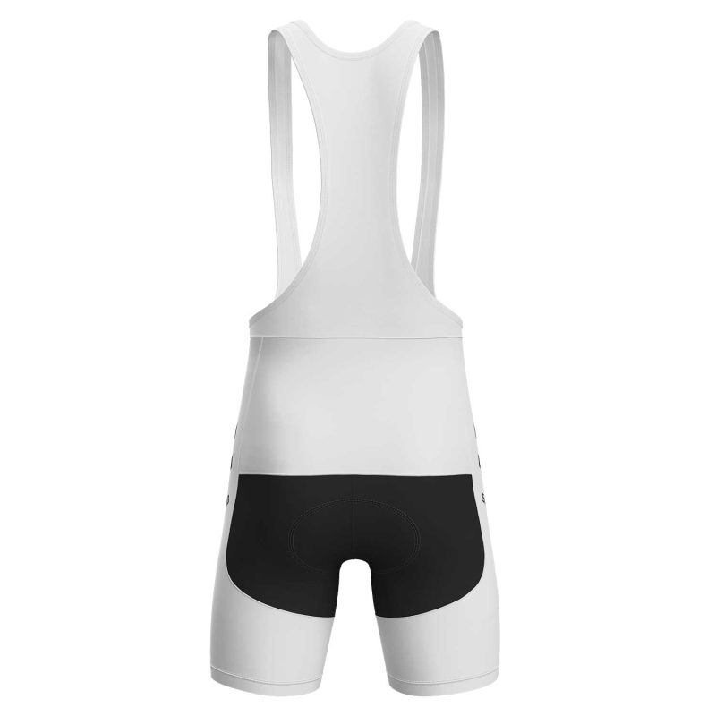 cycling shorts set men white back