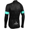 EBL071 Bianchi cycling jersey men back