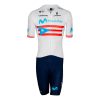 CJ316 cycling jersey kit white front