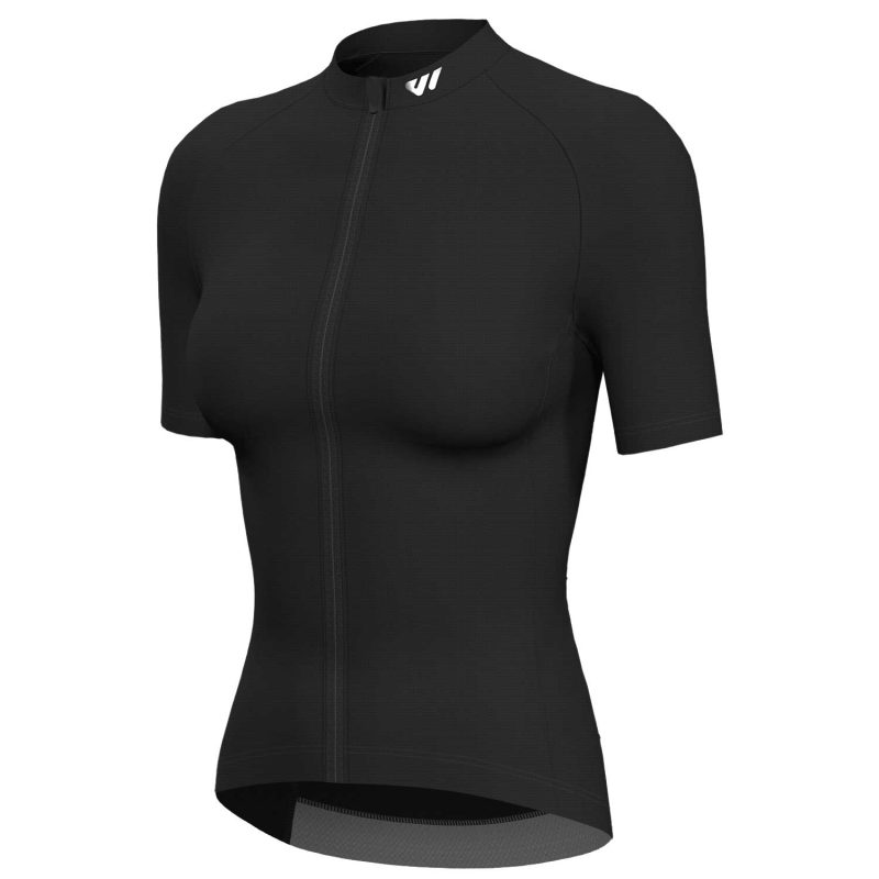wulibike-new-upgrade-cycle-jersey-women's-short-sleeve-black-w1053-sidefront