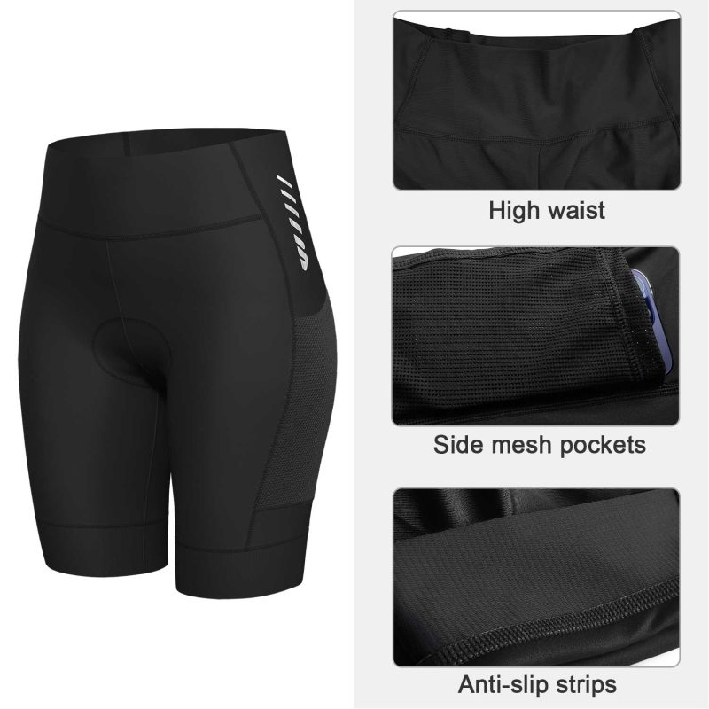 wulibike-upgraded-women-cycling-shorts-with-pockets-black-w2010-features