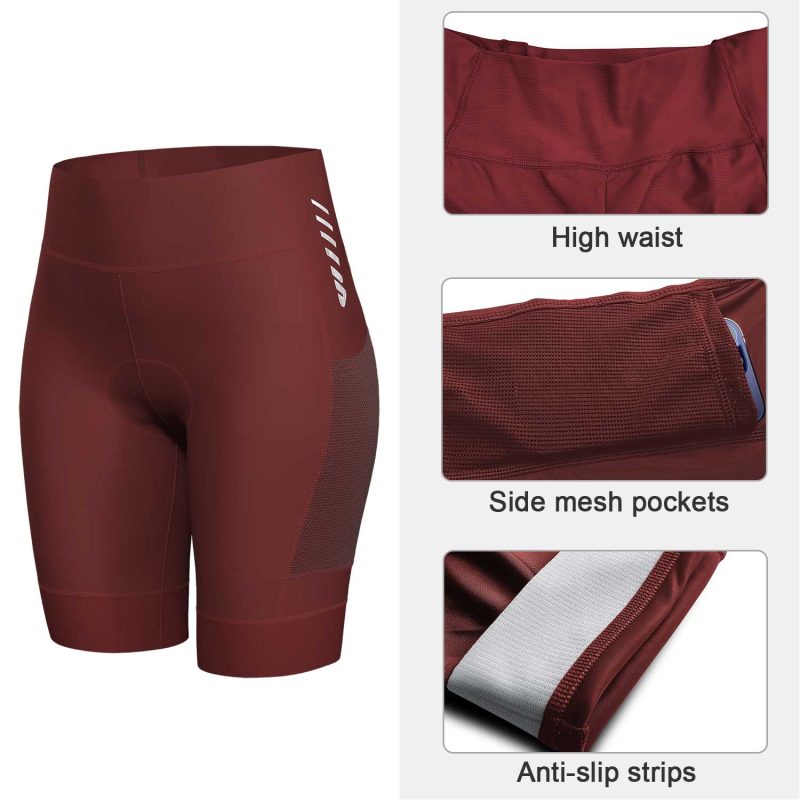 wulibike-upgraded-womens-cycling-shorts-with-pockets-red-w2013-features