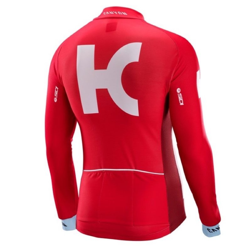 Katusha Team 2016 Cyclin jersey Long Sleeve back