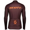 Scott RC Team 1.0 Claret 2020 Cyclin jersey Long Sleeve back