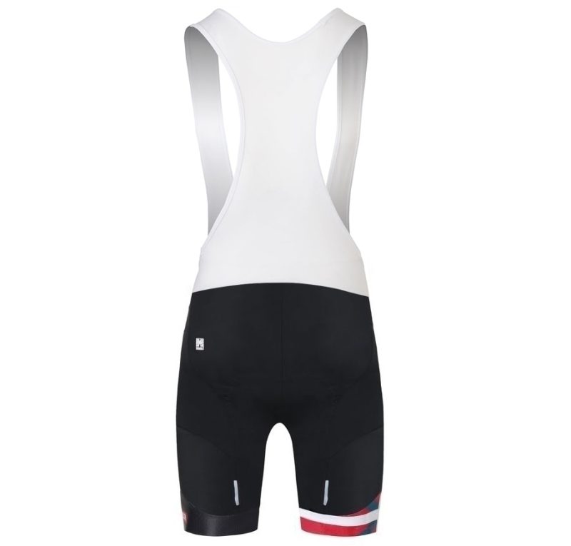 CJ415 bicycle bib for men back Santini Euskadi 2018