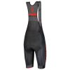 cycling bib set Scott RC Team 2021 yellow back