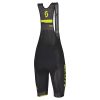 bike bib men Scott RC Team 2022 BLACK YELLOW back