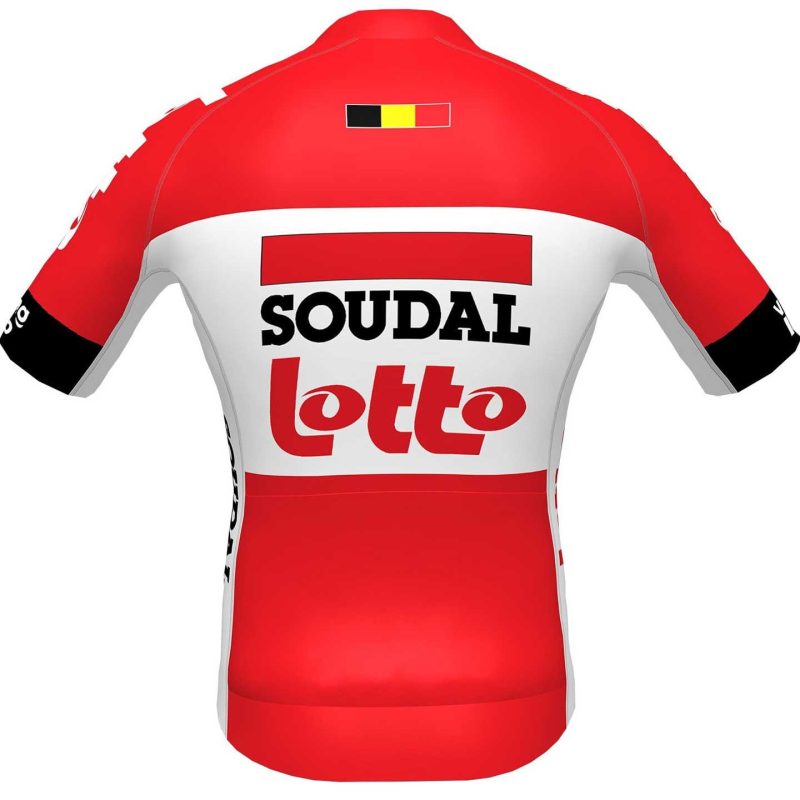 CJW022 mens cycling kit set of jersey back