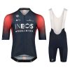 CJ357 men cycling apparel short sleeve kit front