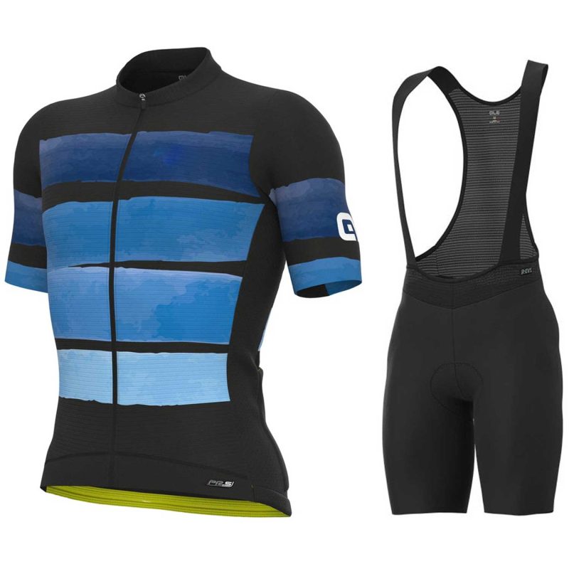 cj379 cycling kit for men cycling jersey set front