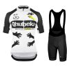 CJ385 men cycling apparel short sleeve kit front Qhubeka Team 2021