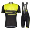 bike kit men Scott RC Team 2022 BLACK YELLOW front