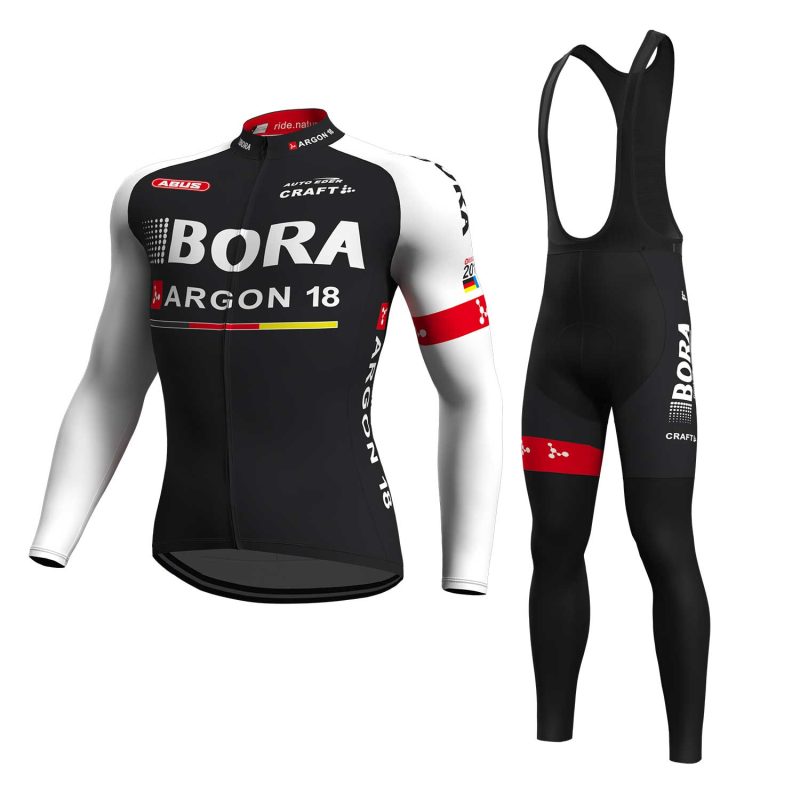 bike kits for men long sleeve Bora Argon 18 2017 front