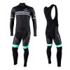 Bianchi Milano Piantedo Black 2021 Cyclin Kit Long Sleeve front