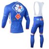 FDJ CYCLING KIT FOR MEN 2014 back